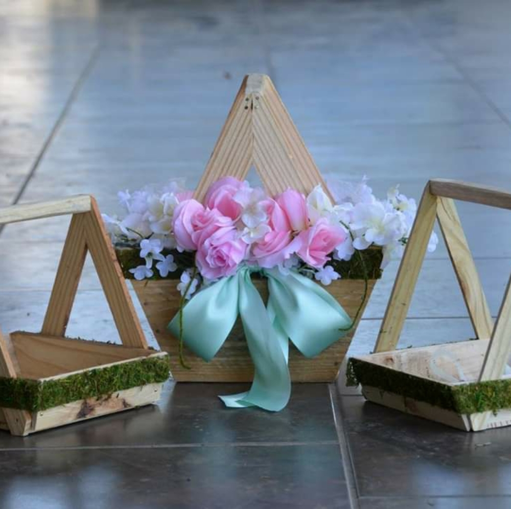 Flower Girl And Ring Bearer Baskets